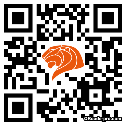 QR code with logo SPF0