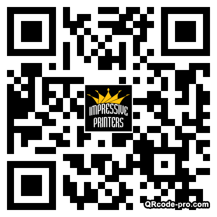 QR code with logo SWh0