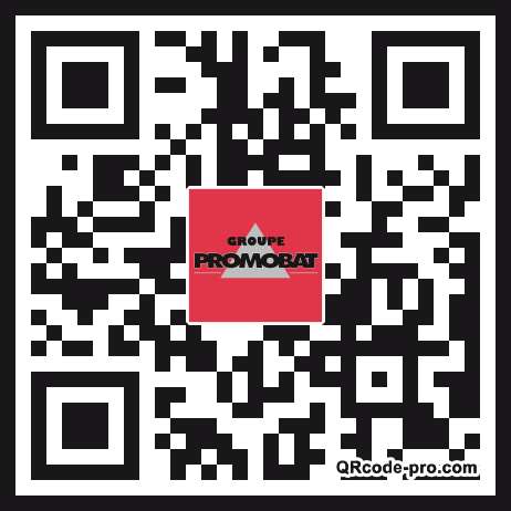 QR code with logo SYX0