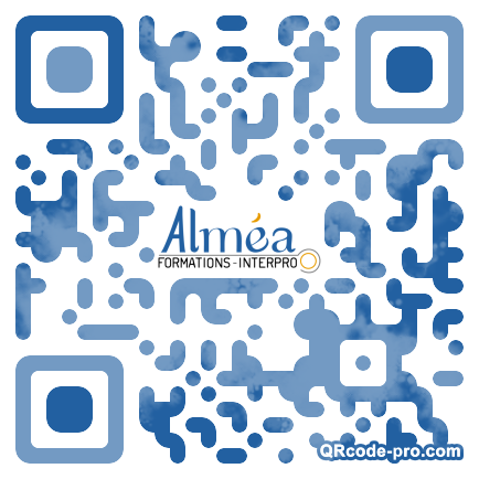 QR code with logo SZH0