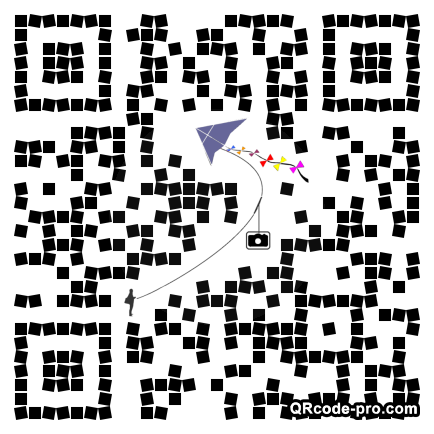 QR code with logo SaD0