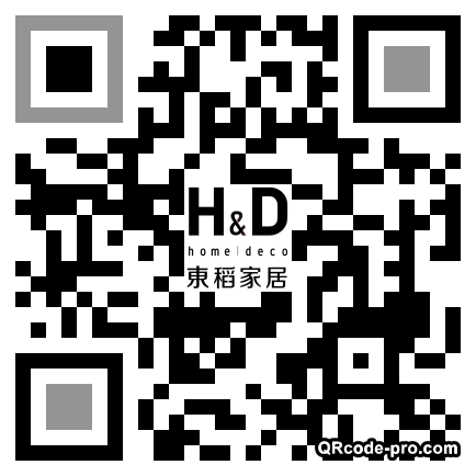 QR code with logo Sn80