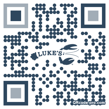 QR code with logo SqS0