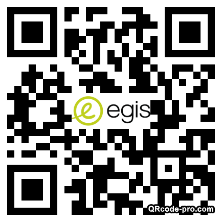 QR code with logo Syd0
