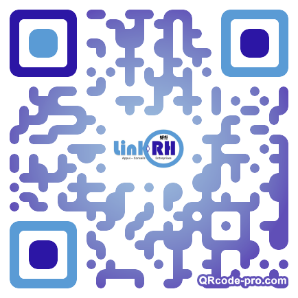 QR code with logo T0f0