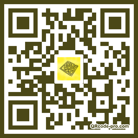 QR code with logo T7J0