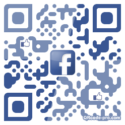 QR code with logo T900