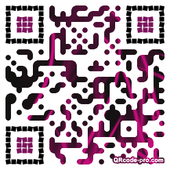 QR code with logo T9d0