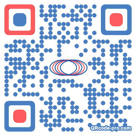 QR code with logo TFR0