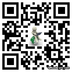 QR code with logo TFh0