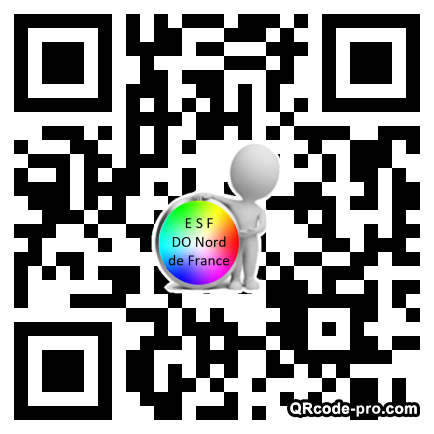 QR code with logo TQY0