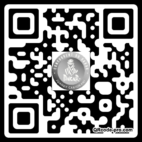 QR code with logo TWO0