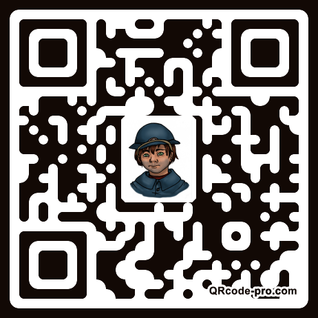QR code with logo Td40