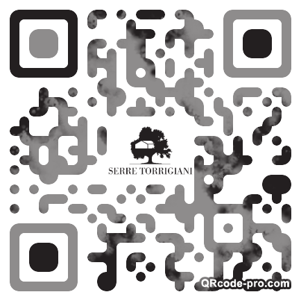 QR code with logo Tfn0