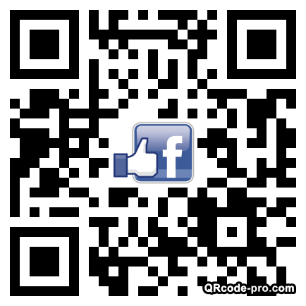 QR code with logo Thw0