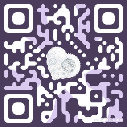 QR code with logo Tsy0