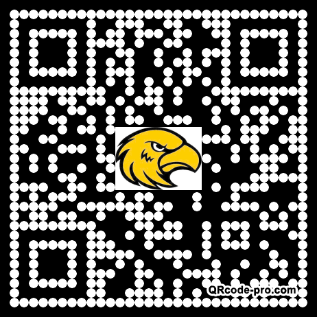 QR code with logo UfU0