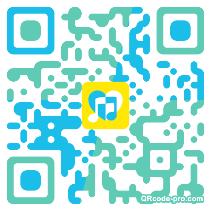 QR code with logo Uot0