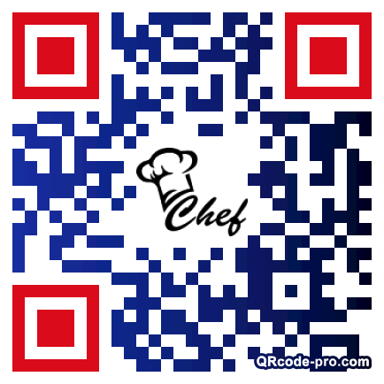QR code with logo VC30