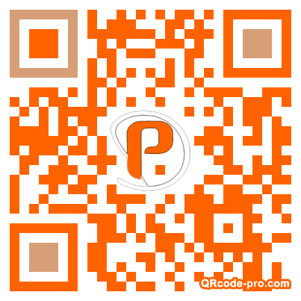 QR code with logo VEw0