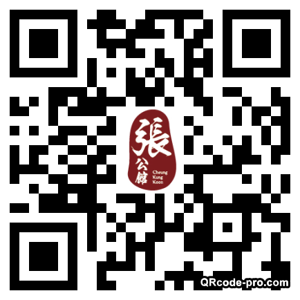 QR code with logo VN90