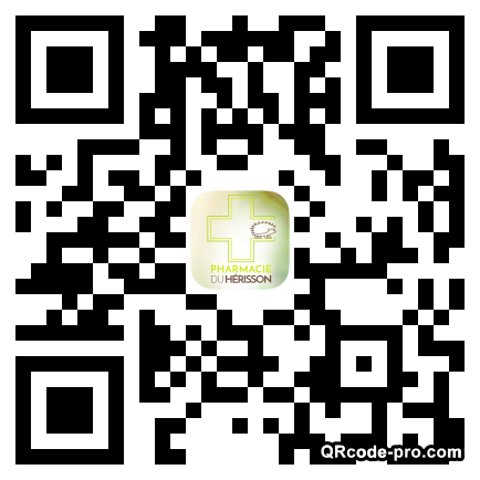 QR code with logo VPE0