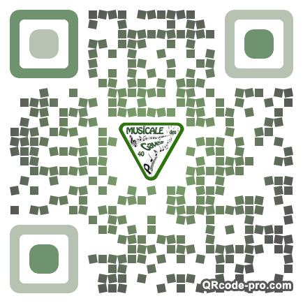 QR code with logo VPZ0