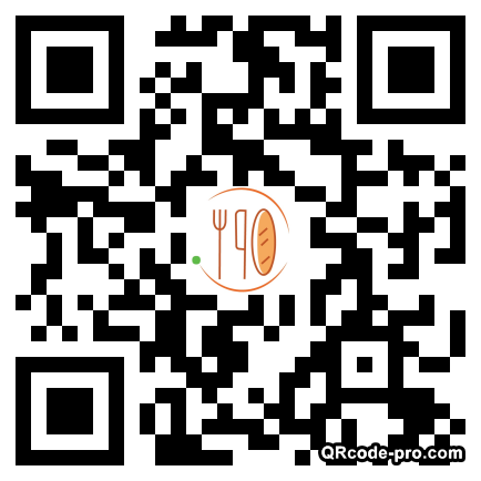QR code with logo VVO0