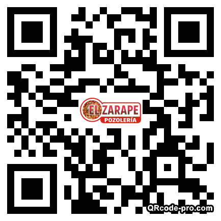 QR code with logo VW10