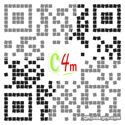 QR code with logo Vff0