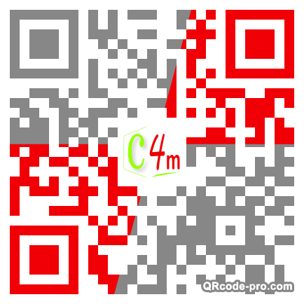 QR code with logo Vic0