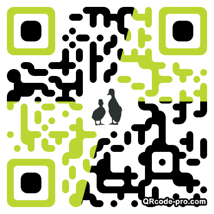 QR code with logo Vw60