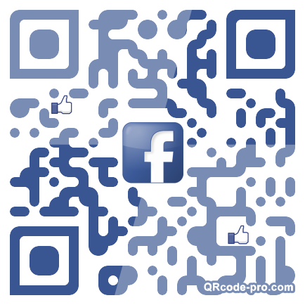 QR code with logo VyP0