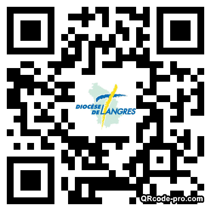QR code with logo VyT0