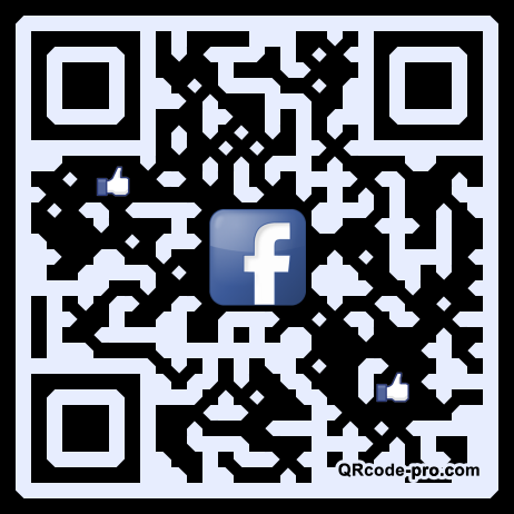 QR code with logo WB60