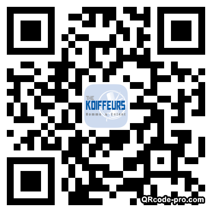 QR code with logo WC40