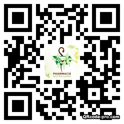 QR code with logo WC60