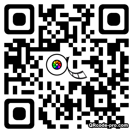 QR code with logo WFl0