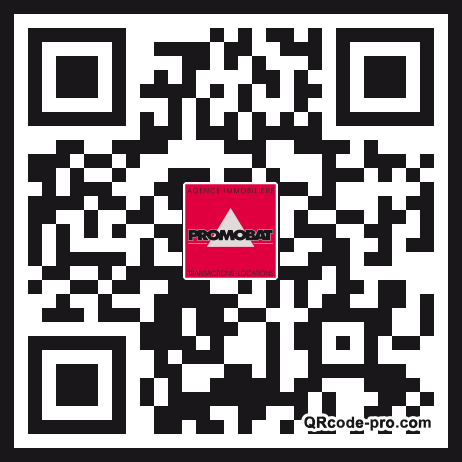 QR code with logo WFw0