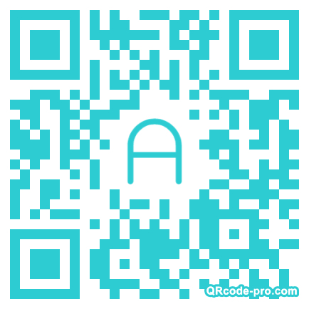 QR code with logo WHi0