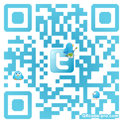QR code with logo WpF0