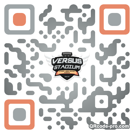 QR code with logo Wy90