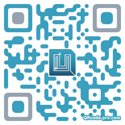 QR code with logo X280