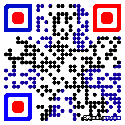 QR code with logo X9A0