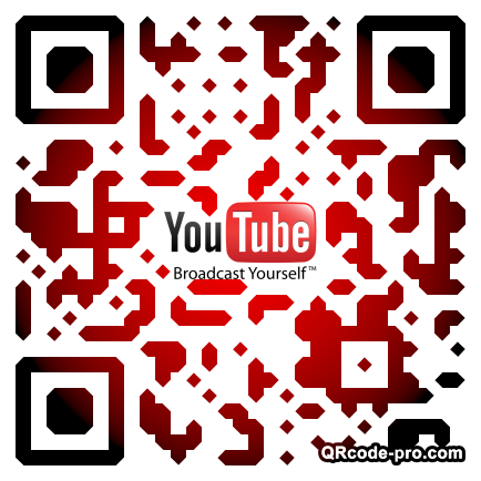 QR code with logo XCM0