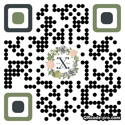 QR code with logo XCz0
