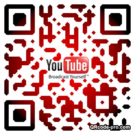 QR code with logo XD70