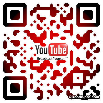 QR code with logo XD90