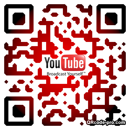 QR code with logo XDE0