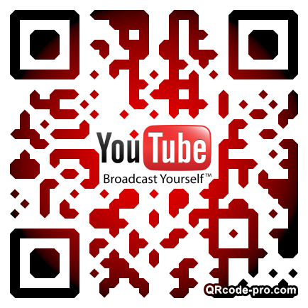 QR code with logo XDR0